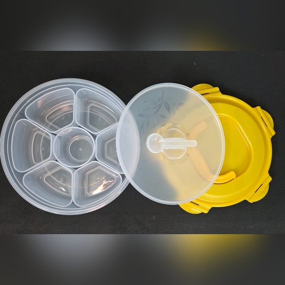 New Lock N Lock Condiment Container With Insert & Spoon - Picture 2 of 2